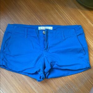 Abercrombie and fitch size 2 Blue Women's chino cuffed Shorts